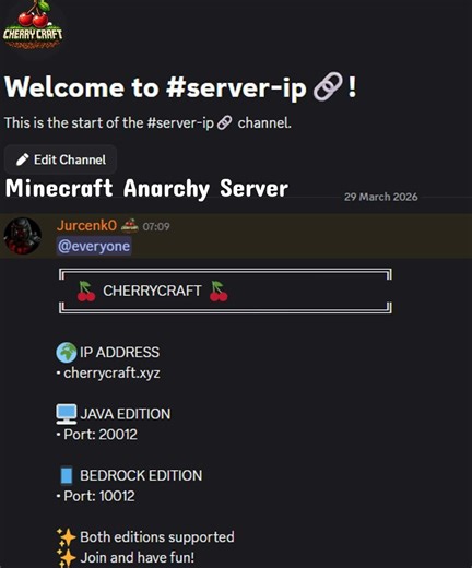 Join the Anarchy Server, test your PVP skills #minecraft #pvp #smp #anarchy #gaming