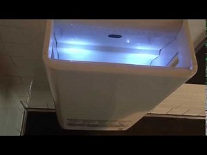 Toto hand dryer with UV