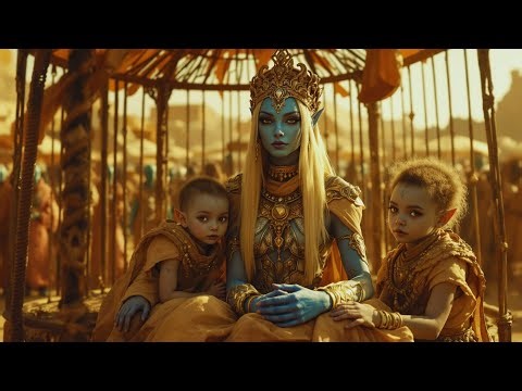 The Alien Woman Was Held Captive in A Cage For Years, A Human Bought Her, Now She is A Mother.