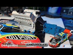 Build Jeff Gordon's Chevrolet Monte Carlo NASCAR 1:8 Scale - Pack 3 - Stages 6-8