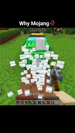 Minecraft All Pickaxe Testing Moment