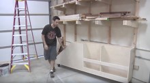 Lumber Rack & Plywood Cart