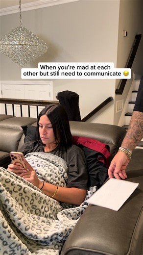 When You’re Both THAT Stubborn 😂 #familycomedy #husbandwife #marriedlife @Antonella