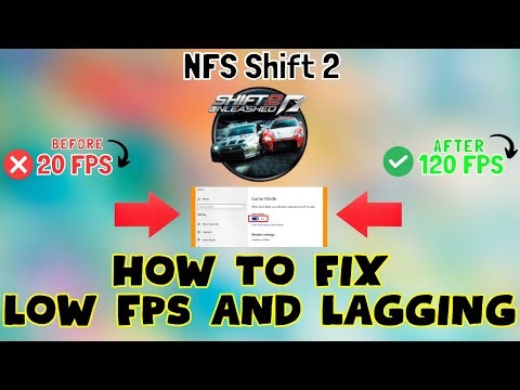 How to Fix NFS Shift 2 Low FPS / Lagging issue 2023 {100% Working}
