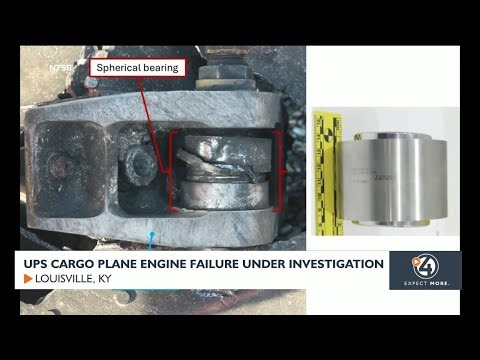 UPS cargo plane engine failure under investigation