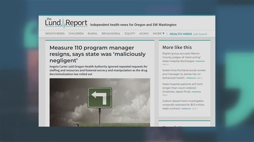 Measure 110 program manager writes scathing resignation letter | Worth Your Time