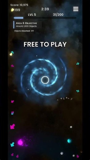 Black Hole Bloom Mobile Gameplay Footage!