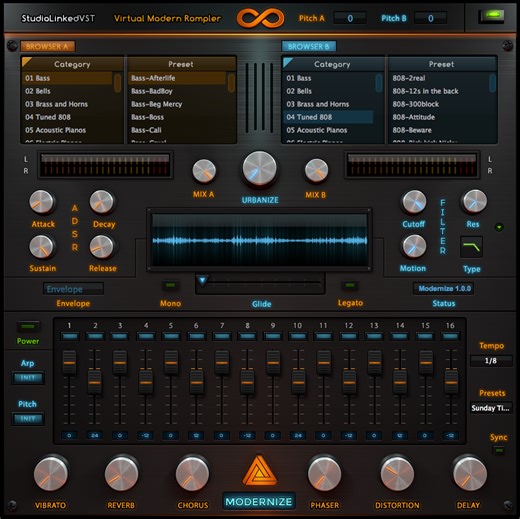 Modernize (Rompler Plugin) - Carlo Castellano