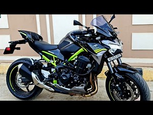 Kawasaki Z900 Accessories fully loaded