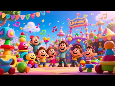 Magical Toyland Parade | Fun Kids Song & Nursery Rhyme | Dancing Toys & Learning Songs for Children