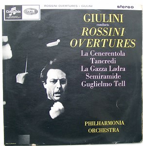 Giulini Conducts Rossini, Philharmonia Orchestra - Overtures