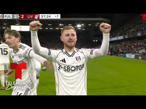 Golazo de Harrison Reed rescata empate - Fulham vs. Liverpool | Premier League | Telemundo Deportes