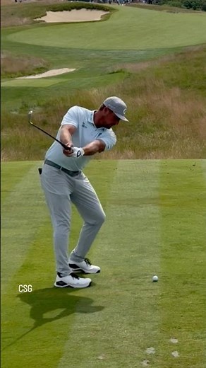 Bryson DeChambeau Precision Iron Swing in Slow Motion at the 2026 U.S. Open at Shinnecock Hills