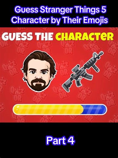 Guess Stranger Things 5 Characters by Their Emojis