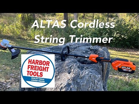 ATLAS 80V Cordless String Trimmer - Review