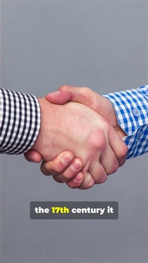 The Surprising Origin of the Handshake #facts #funfacts #didyouknow #dailyshorts #history #amazing