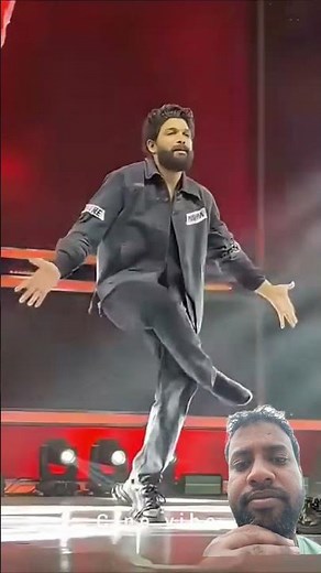 🔥 Pushpa 2 Style Mein Allu Arjun Ka Stage Dance#PushpaSwag