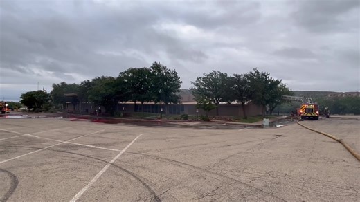 Dora Roberts Community Center caught on fire early Saturday morning