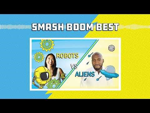 Aliens vs Robots | Smash Boom Best, a debate podcast for kids