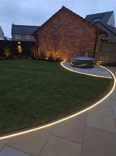 look at the curves 😍 #garden #patio #curves #fyp | Gardening