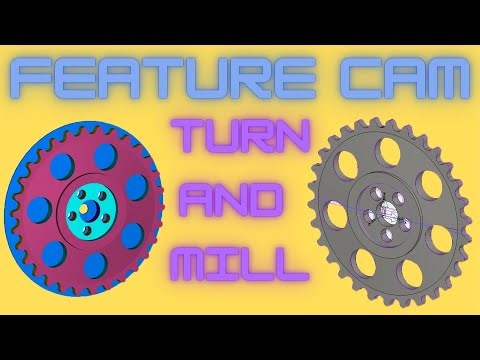 Feature Cam Mill/Turn with Live Tooling