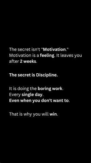 Amateurs wait for inspiration. Professionals just show up. 📉 . Falling in love with the boredom is the cheat code. While they chase excitement, you chase results. . Stay the course. . #mindset #discipline #consistency #architect #growth