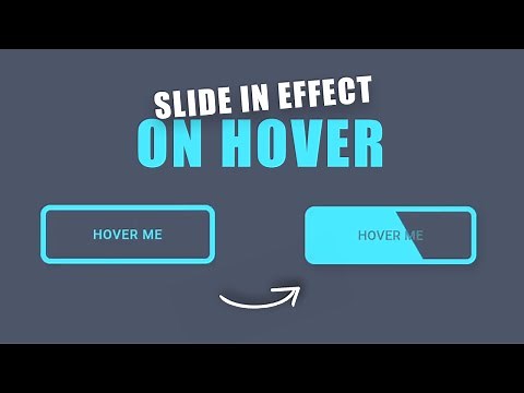 Button Slide to Right Effect on Hover using CSS