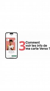 #Tuto Comment voir les infos de ta carte Verso ? 💳📲 Petit tuto express pour t’aider à récupérer toutes les infos de ta carte virtuelle Verso (parfait pour payer sur Netflix, Amazon, PlayStore… bref, tout ce que tu veux en ligne 👀). 👉 Étape 1 : Ouvre ton application Verso 👉 Étape 2 : Clic sur “Détails” 👉 Étape 3 : Simule un achat et calcul ton taux de conversion 👉 Étape 4 : Entre ton code PIN pour afficher : ✔️ Le numéro de la carte ✔️ La date d’expiration ✔️ Le code CVV ✔️ Le nom associé 