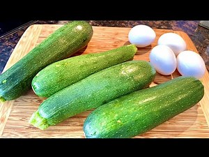 Baked Zucchini / Easy Zucchini Recipe / Zucchini with Cheese and Eggs / Best Zucchini Recipe