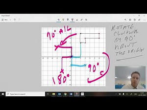 IGCSE Maths: rotations using Transum, a free online activity (GTU)