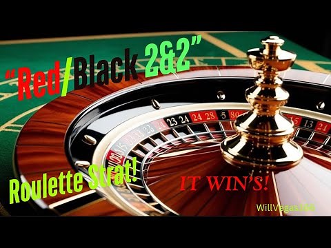 Roulette Strategy “Red/Black 2&2” The Perfect Pattern to Win!! 💵💵 $50 Per Session!