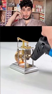 Mini Engine Working Model | Small Engine Technology | Mini Engine Mechanical Project
