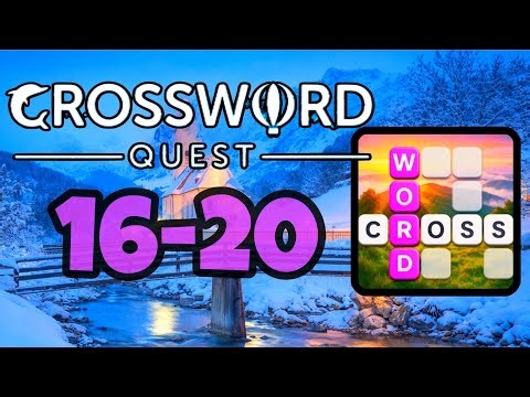 CROSSWORD QUEST level 16 17 18 19 20
