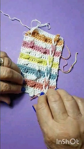 Jacob's Ladder crochet stitch #crochet #tutorial #stitch