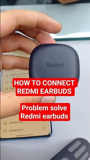 how to connect redmi earbuds |Problem Solve Redmi Earbuds #gadgetreview #redmi