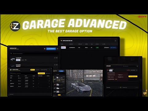 iZaap Garages Advanced | Ultimate Garage System for FiveM (QB · ESX · QBOX)