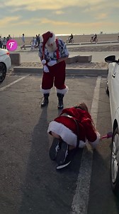 81K views · 210 reactions | Santa surprises woman with costume, heartwarming exchange | Family World | Facebook