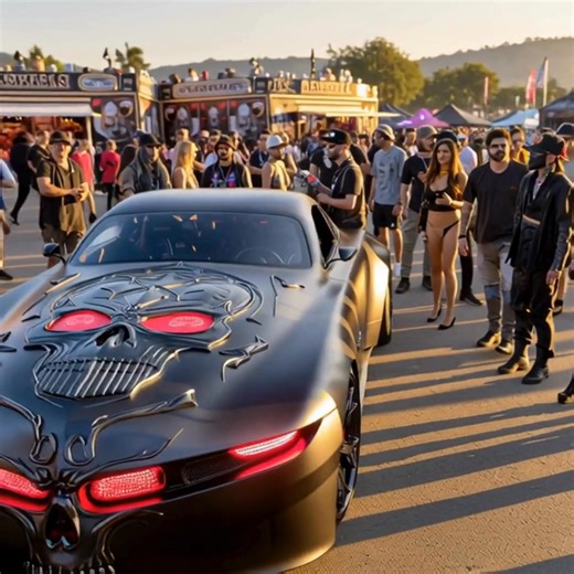 194K views · 9.7K reactions | America's Rarest Skull-Designed Custom Cars #SkullCar #ShowStopper #CustomCarCulture #UndeadRide #MatteBlackBeast #ChromeBones #ReaperOnWheels #SkullEngraved #CarFestivalFreakout #GothicHorsepower #EternalMidnights #OzzyOsbourneVibes #PrinceOfDarknessStyle | Eternal Midnight | Facebook