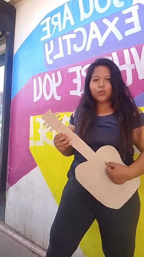 25K views · 85 reactions | DIY cartoon Guitar #facebookreelsviral | Maaicel Turtor Vlogz | Facebook