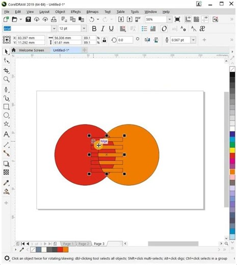 Master Card Logo Banana Sikho | CorelDRAW Tutorial ✔👍👌