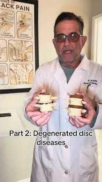 Part 2: Degenerated disc diseases #backpain #information #wellness #degenerateddiscdisease
