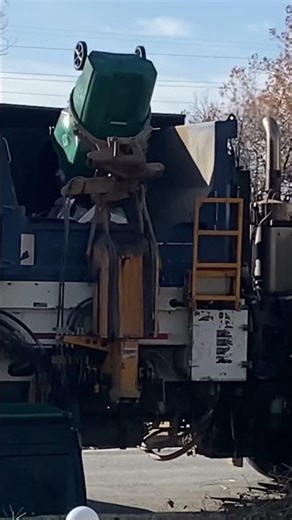 Waste Connections Peterbilt 520 Labrie Automizer garbage Truck