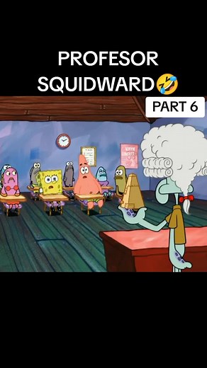 PROFESOR SQUIDWARD 🤣🤣 part 6 @ihenamuntai01@Bararanai@Haihai @Haihai #musisi#profesor#musik#kelas#seni#lucu#reel#reels#shortstoris#shortfunny#shortvideo#short#fypdongggggggg#fypage#fypシ゚viral#fy#fypシ#fyp#Squarepants#fish#garry#sandy#krabs#patrick#squidward#plankton#pearl#puff