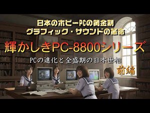 【昭和の熱狂！】NEC PC-8801シリーズ 日本の黄金時代を築いた国民的PCの歴史とその時代の日本