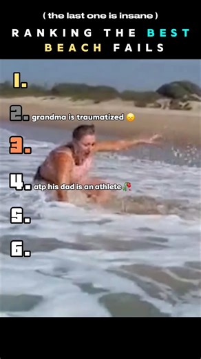 Ranking The Best Beach Fails!