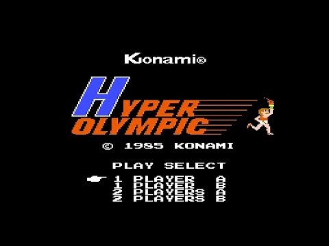 Hyper Olympic | NES | First 10 Minutes Gameplay