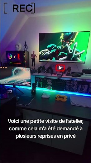 Petit tour de mon atelier d'impression 3D #3dprinting #3dprint #workshop
