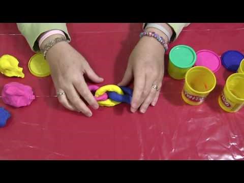 Playdough Chain Fine Motor Teacher Activity