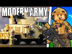 I built MODERN ARMY Battles in LEGO!