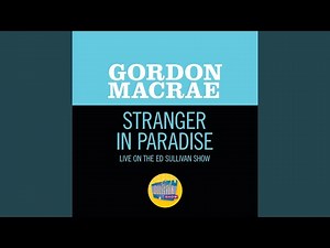 Stranger In Paradise (Live On The Ed Sullivan Show, November 15, 1953)
